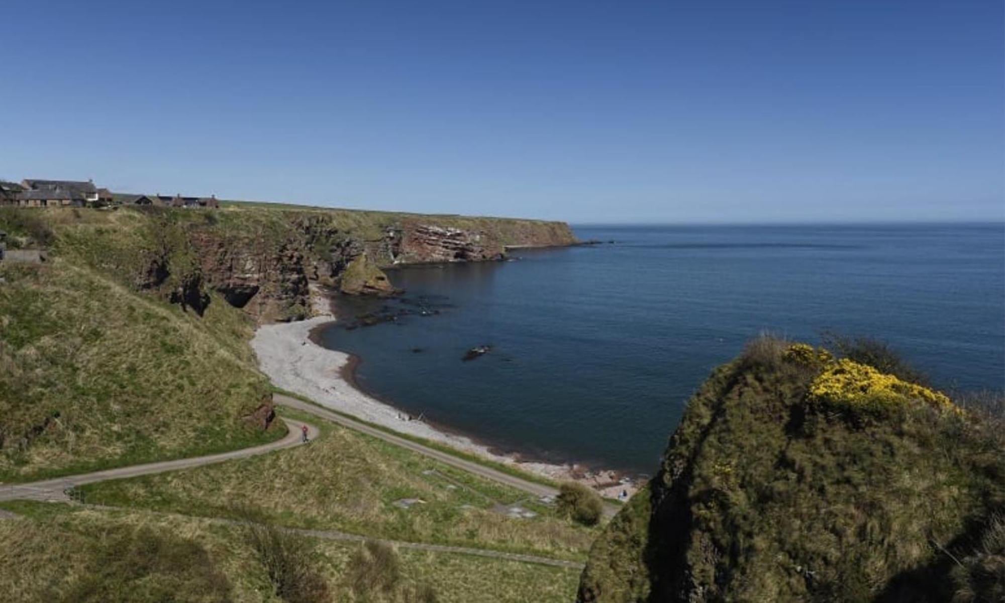 Clifftop Cottage アーブロース エクステリア 写真